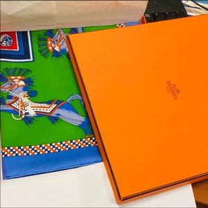 Hermes Equestrian - Chevau Silk Scarf - NWT